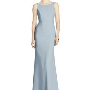 Sz 4 Dessy Mist Bateau Neckline Bridesmaids Dress